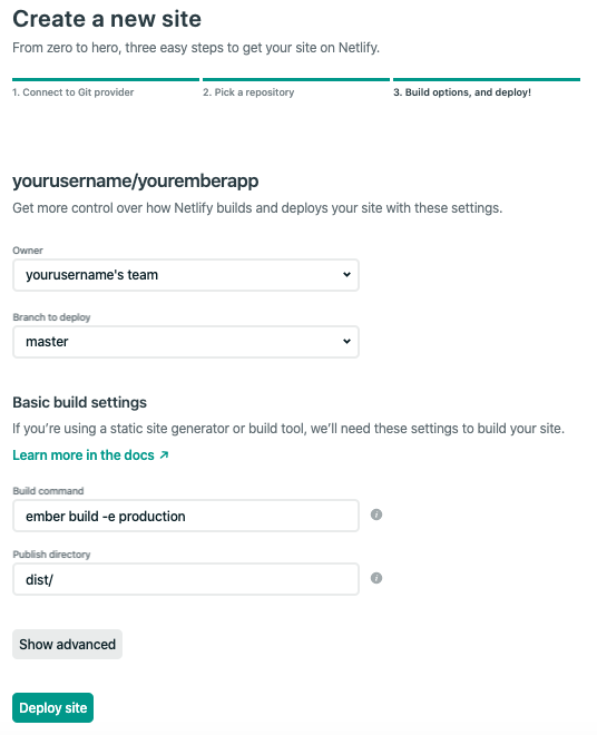 Netlify GitHub Deploy Overview